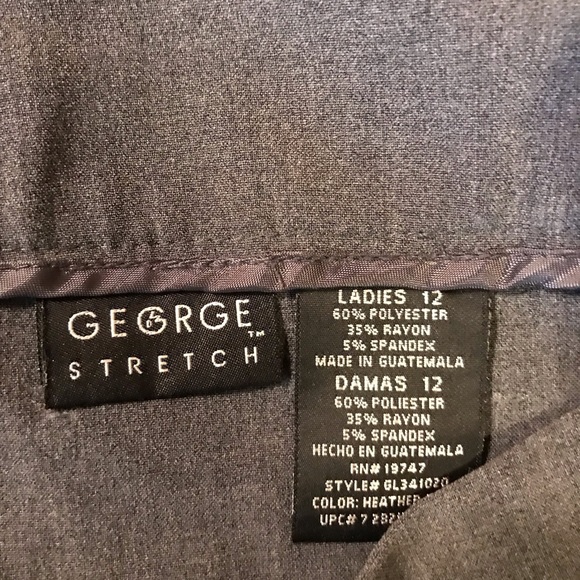 GEORGE STRETCH PENCIL SKIRT SZ 12 - Picture 3 of 3